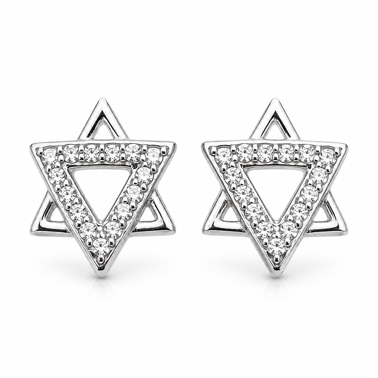star-shap-CZ-studs
