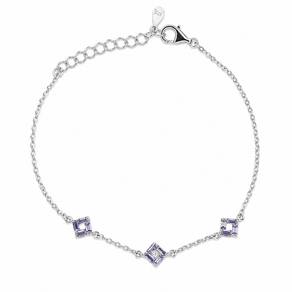 Amythest-colour-micro-bracelet
