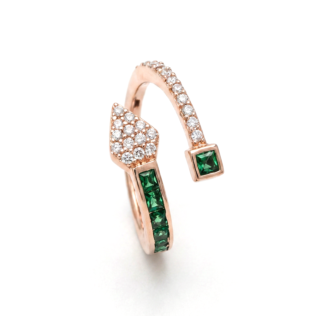 Emerald-Arrow-Ring