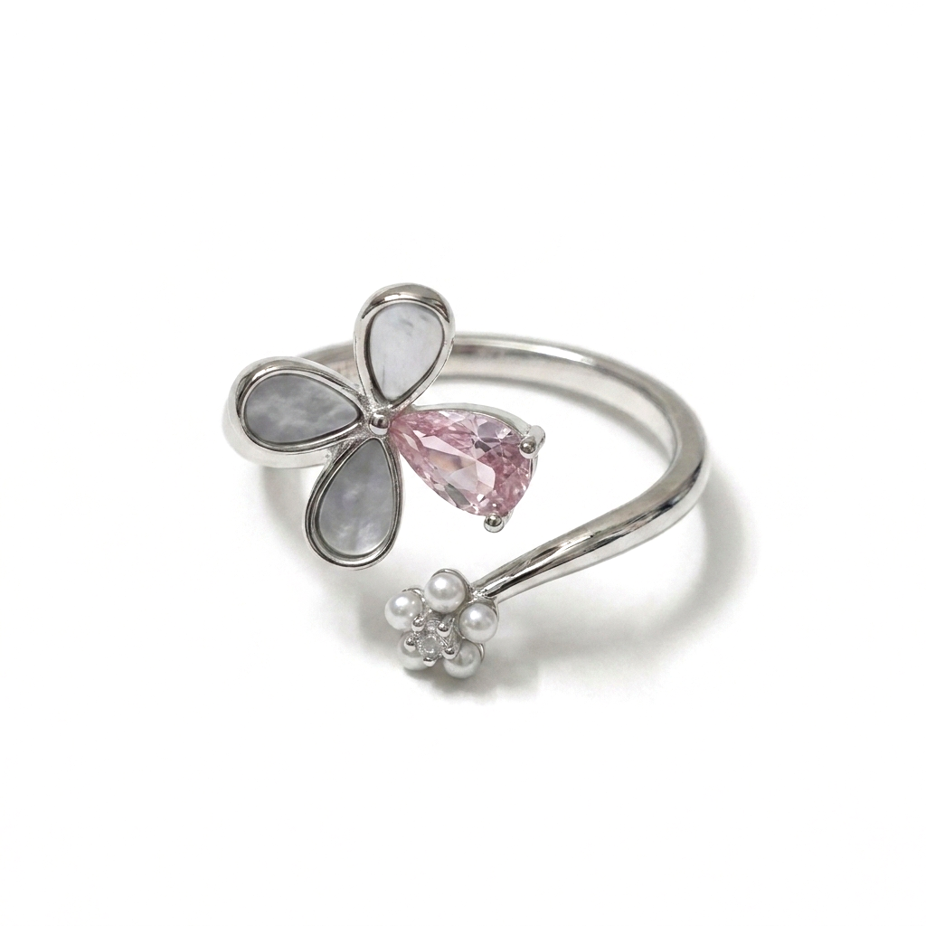 Pearl-Clover-Ring