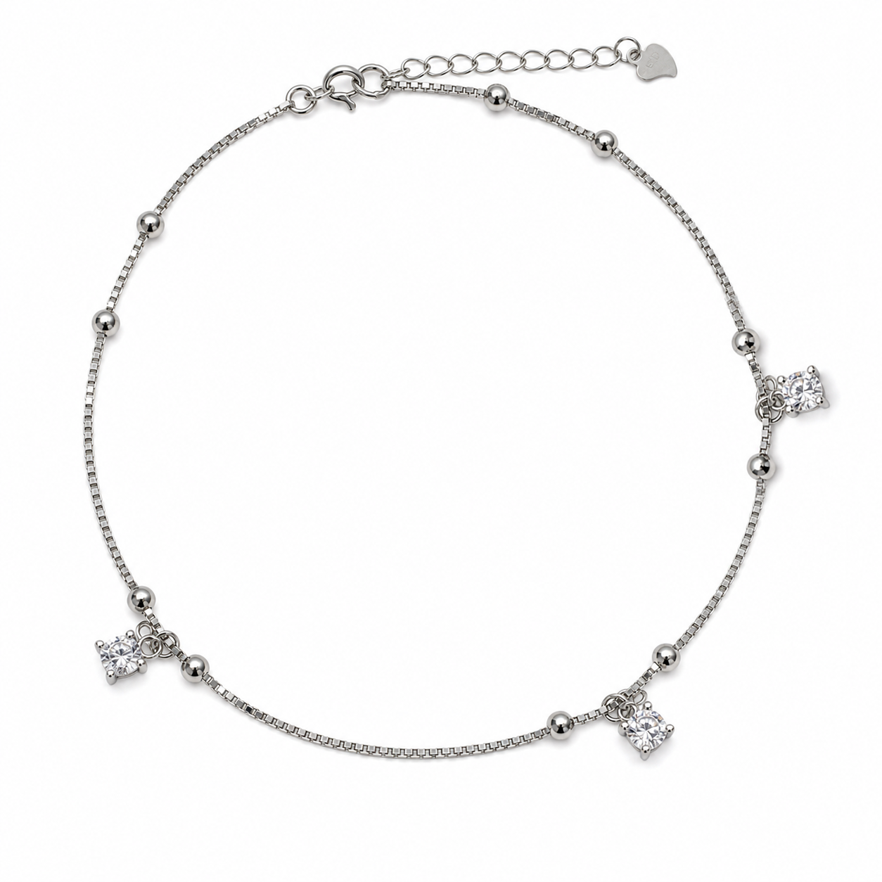 hanging-CZ-dotted-anklets