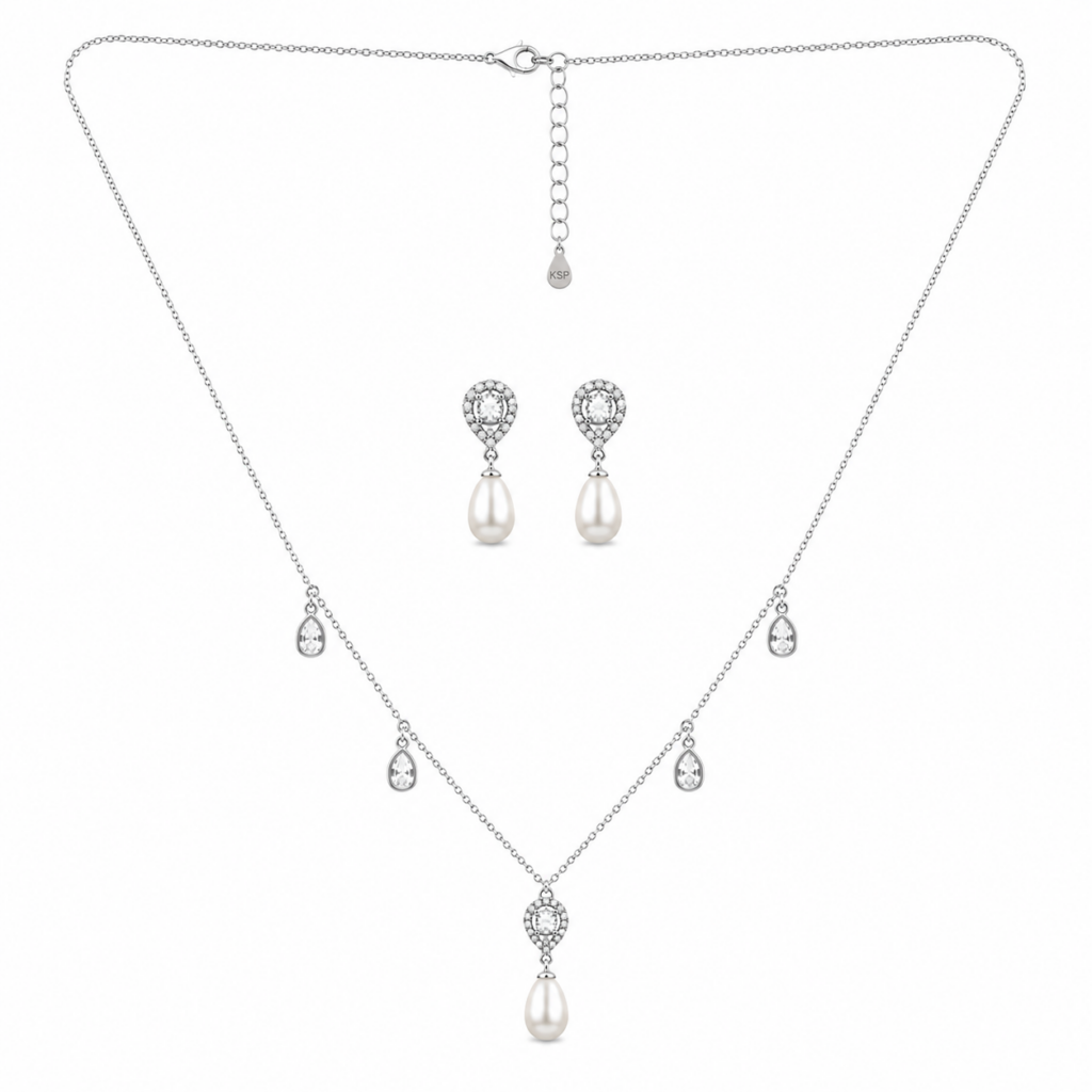 pearl-teardrop-pendant-set