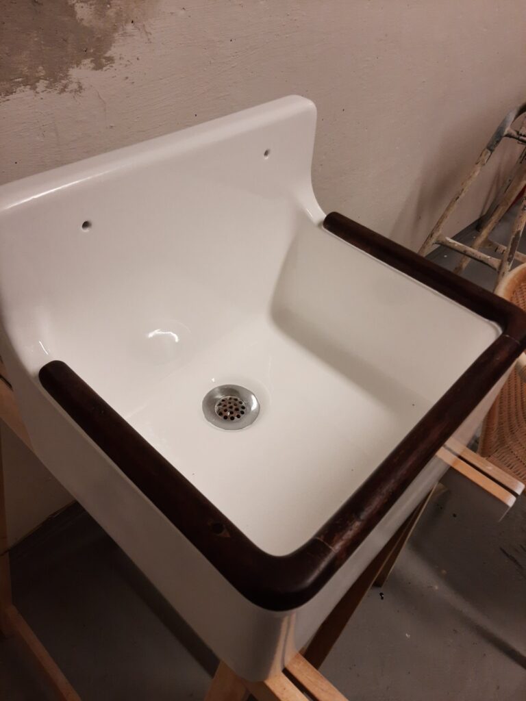 Emaljering af vask