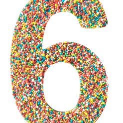 chocolate freckle number 6