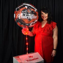 Deluxe Valentines balloon gift delivery