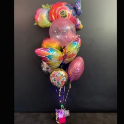 Classic sparkle balloon bouquet