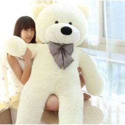 jumbo white teddy 80cm