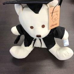 GRADUATION WHITE TEDDY