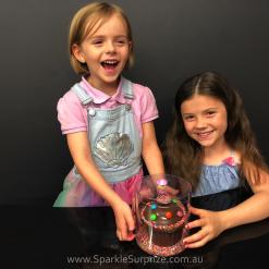 mini chocolate smashcake