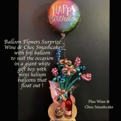 balloon flower surprize wine and smashcake2