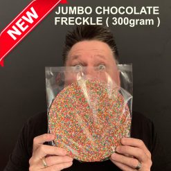 Jumbo milk chocolate freckle