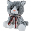 Cute grey pussycat 24cm