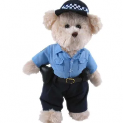 Policeman Teddy Bear 23cm