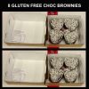 8 chocolate brownies gluten free