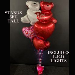 I LOVE YOU BEAR BOUQUET