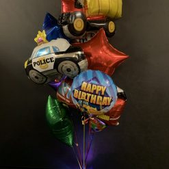 cars and trucks bouquet