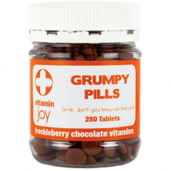 Grumpy Pills chocolate drops
